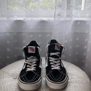 Black Vanz Hightop, size 8